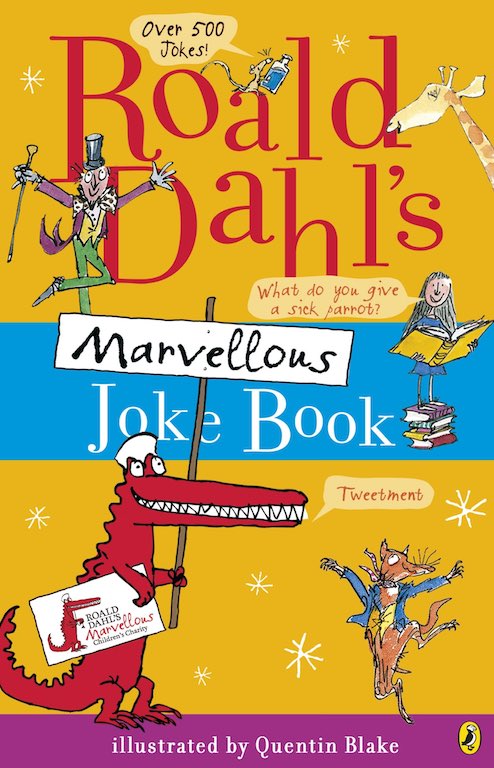 Cover of 'Roald Dahl's Marvellous Joke Book'